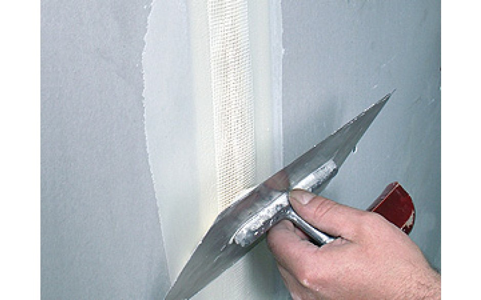grille de renforcement anti-fissures en fibre de verre